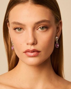 Серьги Flor Orchid Ignite